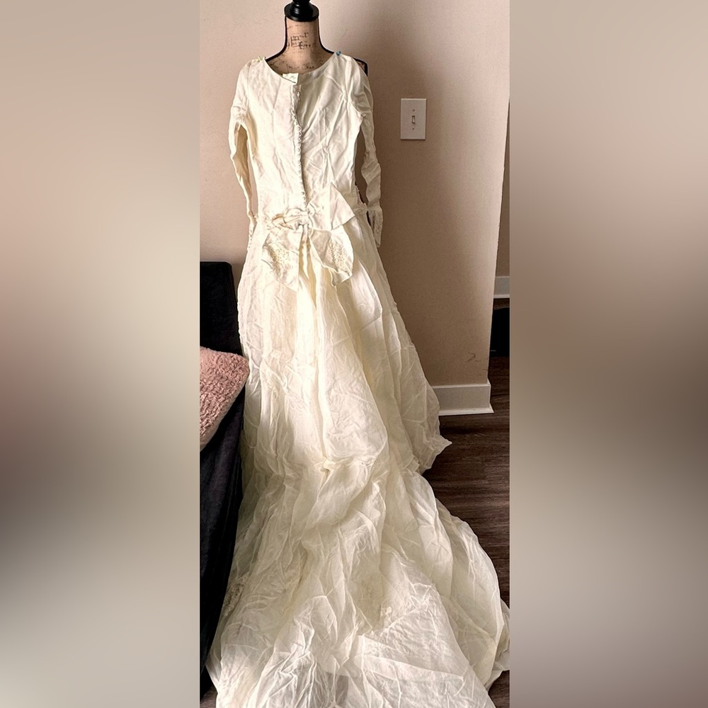 Vintage Wedding Dress Size small